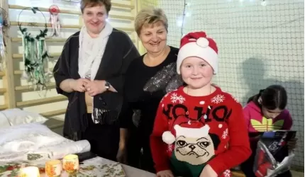 Pełen atrakcji Kiermasz Bożonarodzeniowy w Miękini