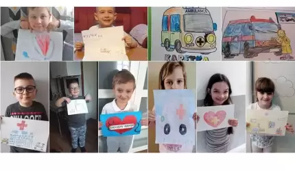 Przedszkolaki uczciły Dzień Służby Zdrowia