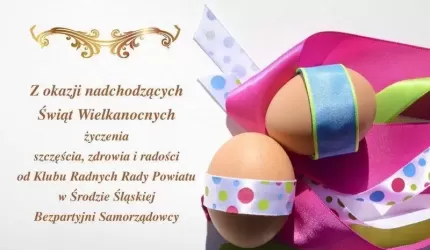 Życzenia od Klubu Radnych Powiatu Bezpartyjni Samorządowcy