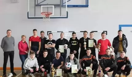 Halowy turniej piłki nożnej w Udaninie