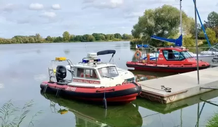 Przystań na Zalewie Prężyce dodatkowym wzmocnieniem dla służb ratowniczych