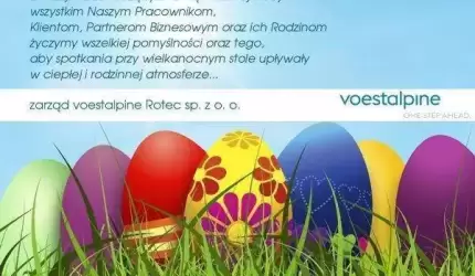 Życzenia świąteczne Voestalpine Rotec
