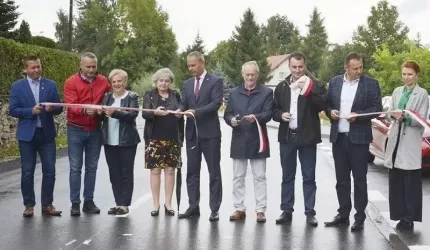 Droga powiatowa Piekary - Konary oficjalnie otwarta