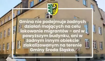 Nieprawdziwe informacje w obiegu – stanowisko Gminy Środa Śląska