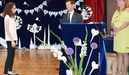 Pożegnanie absolwentów klas VIII SP w Malczycach