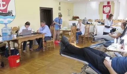 Akcja krwiodawstwa w Urzędzie Gminy Malczyce