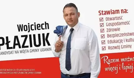 Wojciech Płaziuk - Kandydat na Wójta Gminy Udanin