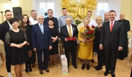 50 lat razem! Jubileusz Państwa Katarzyny i Juliana Honców