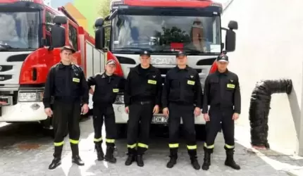 Strażacy ze Środy Śląskiej pomagają Grekom w walce z pożarami