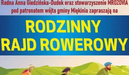 Stowarzyszenie „Mrozovia” z Mrozowa zaprasza na rajd rowerowy