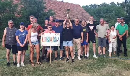 Drużyna z Lubiatowa zwycięzcą meczu o Puchar Burmistrza Miękini