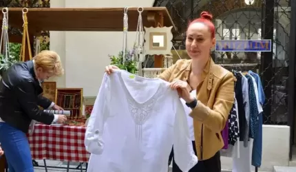 Pchli targ w średzkim muzeum spodobał się mieszkańcom