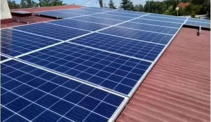 Pierwsze panele fotowoltaiczne w gminie Malczyce