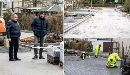 Trwają intensywne prace przy przebudowie drogi w Miękini