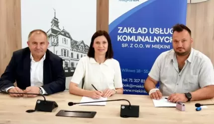Kolejne miejscowości w Gminie Miękinia zyskają kanalizację!