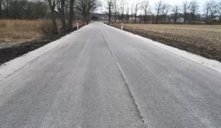 Droga w Brzezince Średzkiej już gotowa