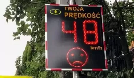 Radarowe wyświetlacze prędkości wkrótce na naszych drogach