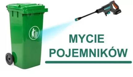Mycie i dezynfekcja pojemników na odpady na terenie gminy Malczyce