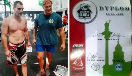 Sukces reprezentanta klubu Glory Boks Kick-boxing