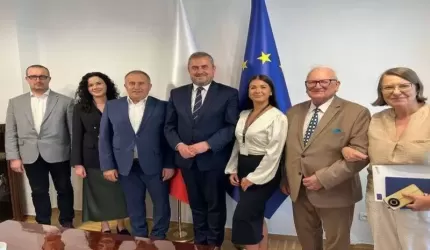 Spotkanie Burmistrza Miękini ws. infrastruktury drogowej w Warszawie