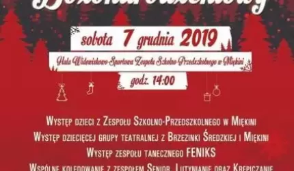 Kiermasz Bożonarodzeniowy w Miękini