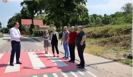 Budowa drogi w Konarach odebrana