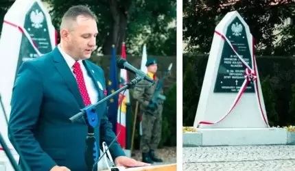 W hołdzie Obrońcom Ojczyzny. Uroczystość w Udaninie