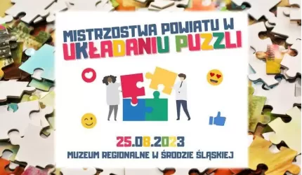 Zapraszamy na Mistrzostwa Powiatu w Układaniu Puzzli