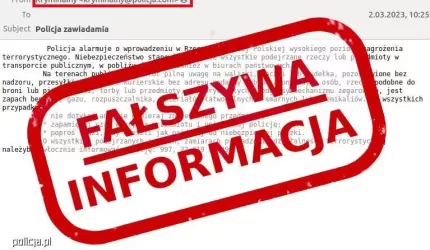 To jest fałszywa informacja!