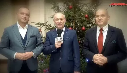 Życzenia składają władze powiatu średzkiego