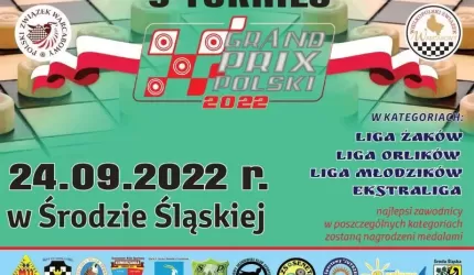 Warcabowe Grand Prix Polski po raz drugi w Środzie Śląskiej