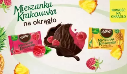 Mieszanka Krakowska na okrągło – galaretki w czekoladzie w nowej odsłonie