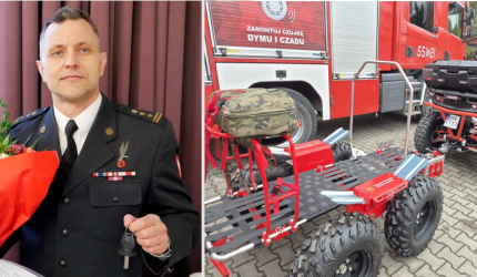 Nowy sprzęt terenowy dla strażaków zwiększy skuteczność działań