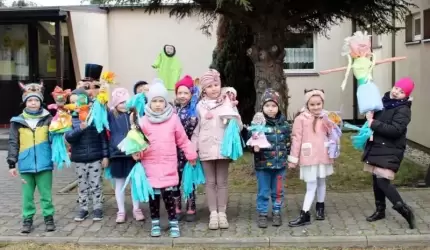 Dzieci z przedszkola nr 3 powitały wiosnę