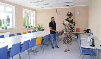 Wizytacja Wójta w szkołach podstawowych na terenie Gminy Udanin