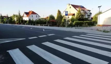 Zakończono przebudowę ulicy 1-go Maja w Malczycach