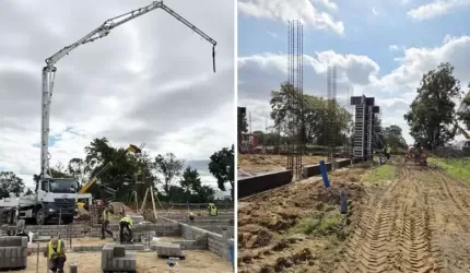 Gmina Miękinia: Aktualizacja budowy nowej stacji uzdatniania wody