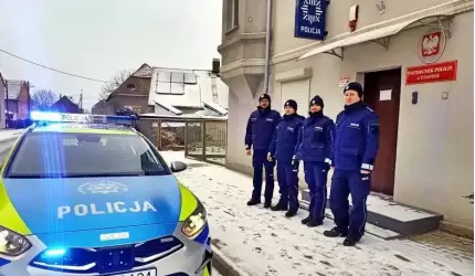 Wspólny wkład w bezpieczeństwo. Nowy radiowóz dla policjantów z Posterunku Policji w Udaninie