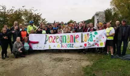 "Pożegnanie lata" - bardzo udany powiatowy rajd rowerowy