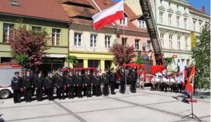 Strażacka uroczystość w Środzie Śląskiej