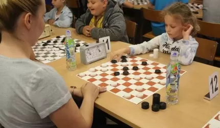 Turniej warcabowy w Krynicznie