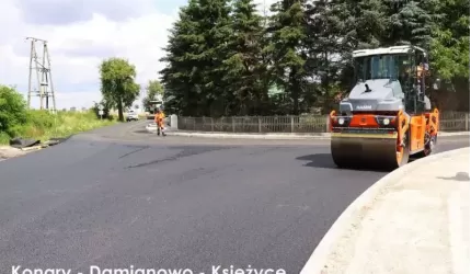 Nabierają tempa powiatowo-gminne inwestycje drogowe