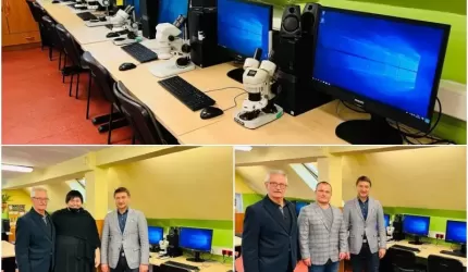 Nowy sprzęt od sponsorów dla PZS nr 2