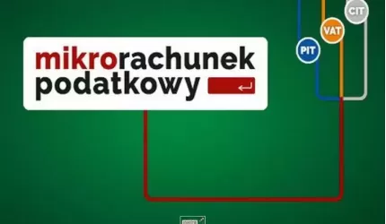 Od nowego roku podatki PIT, CIT i VAT należy wpłacać na mikrorachunek podatkowy
