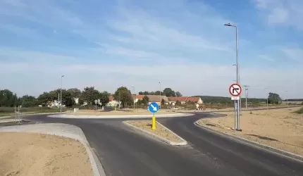 Nowa droga Kadłub-Źródła prawie gotowa