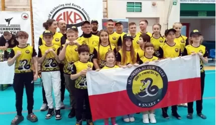 Mistrzowie Polski w kickboxingu WKA!