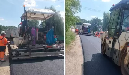 W Gminie Udanin trwa realizacja największych inwestycji drogowych