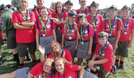 Harcerze przesyłają pozdrowienia z Gdańska