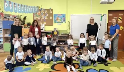 Pasowanie na Przedszkolaka w Przedszkolu nr 1 w Środzie Śląskiej