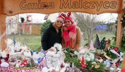 Nastrojowy jarmark świąteczny w Malczycach